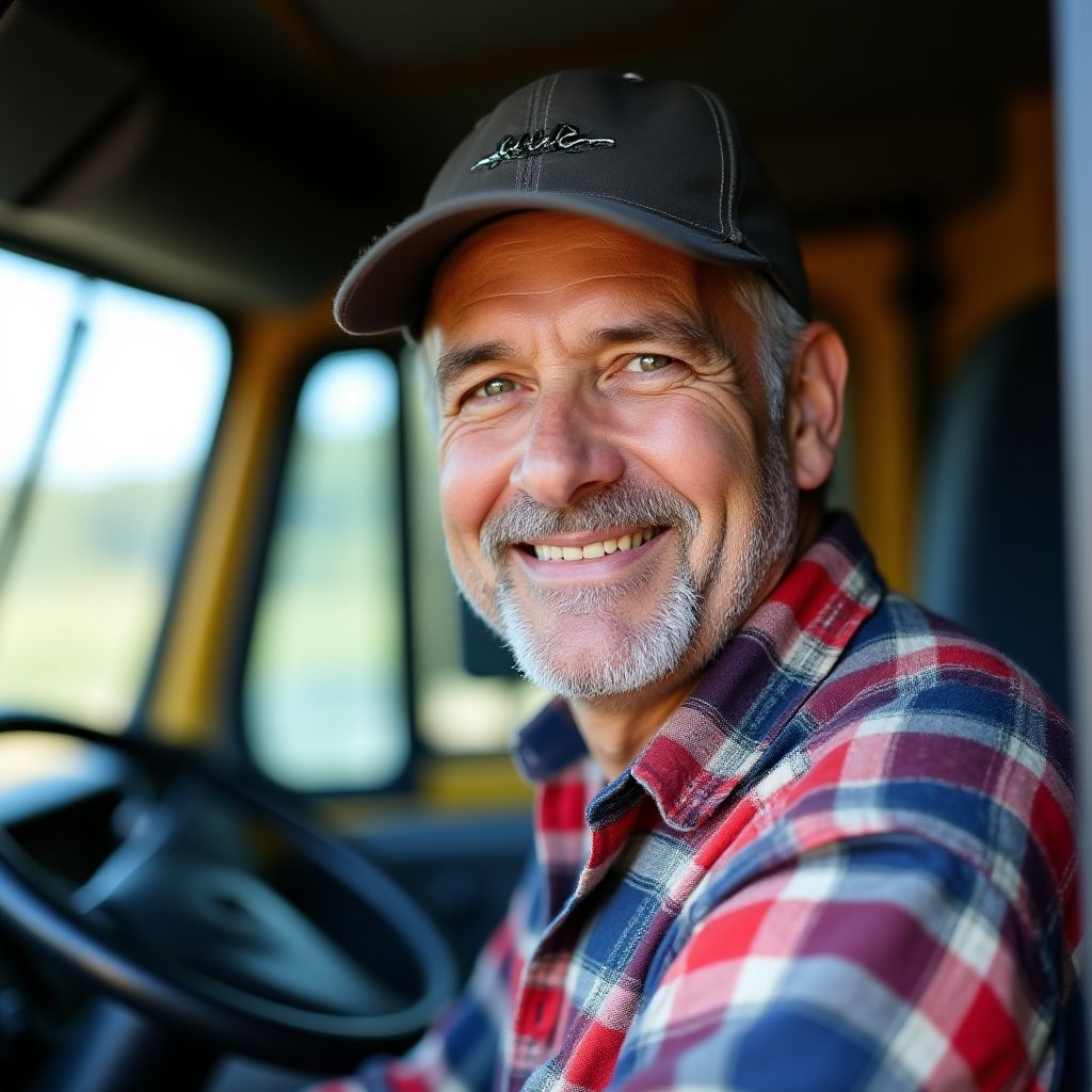 Carlos Rodríguez, Camionero
